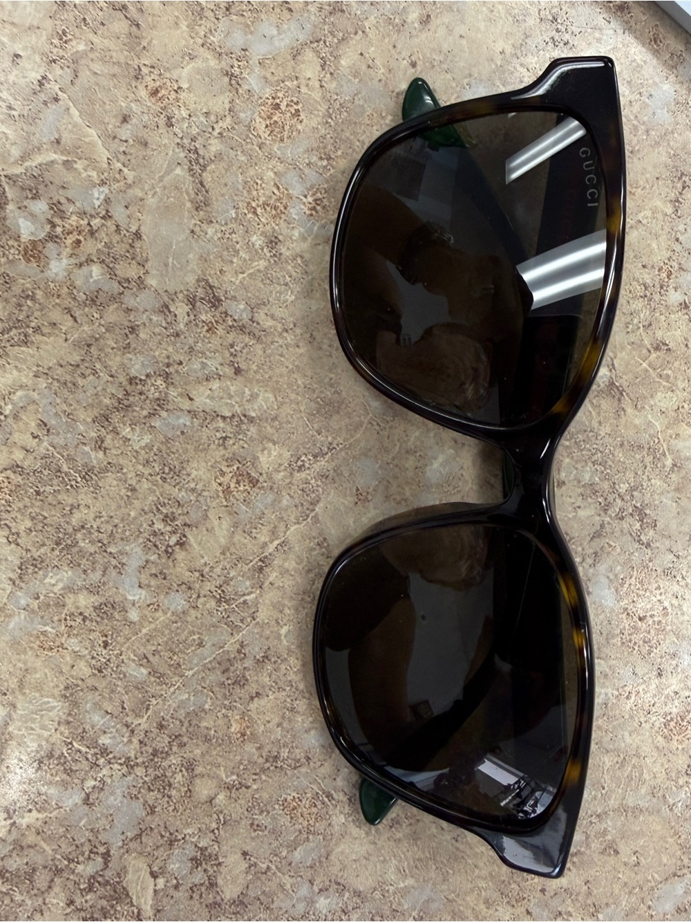 Tortoiseshell Polarized Sunglasses
Gucci GG0417SK Sunglasses - Picture 2 of 5